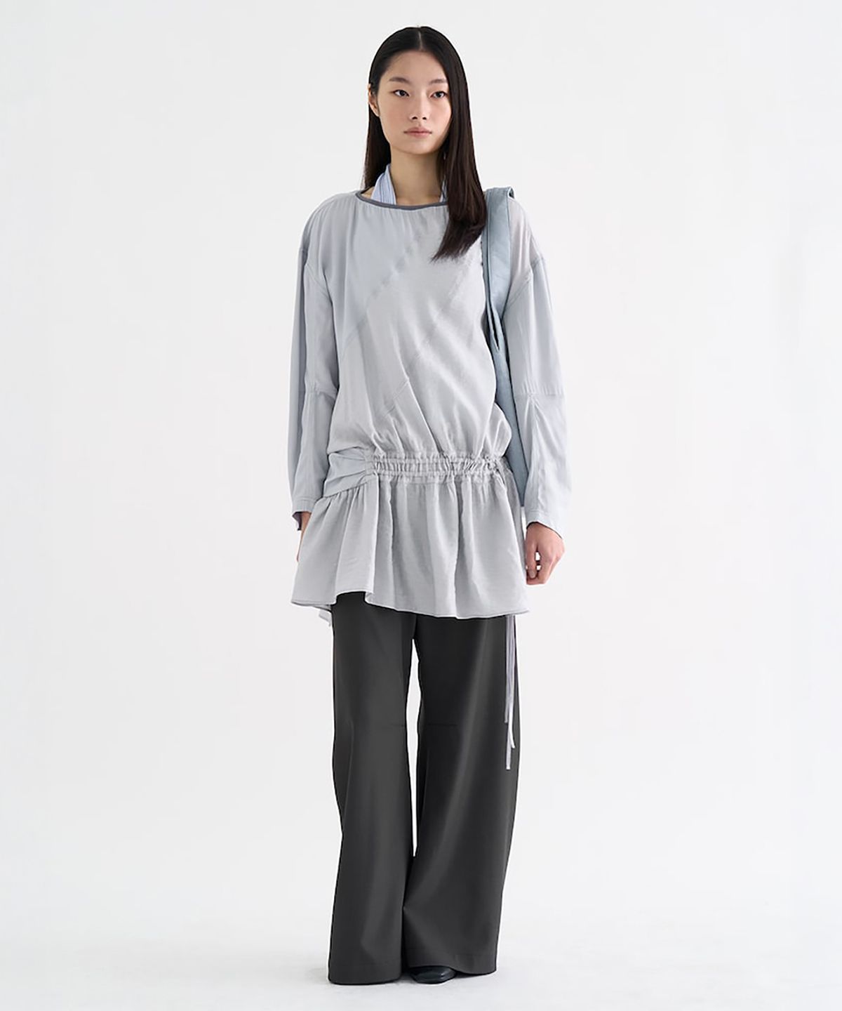 앙개(ANGGAE) Minidress   Light Grey