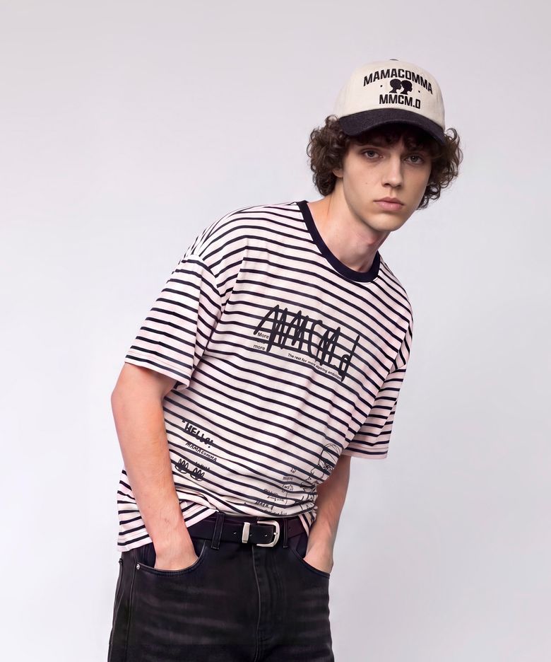 MM Drawing N.04 Stripe T Shirt
