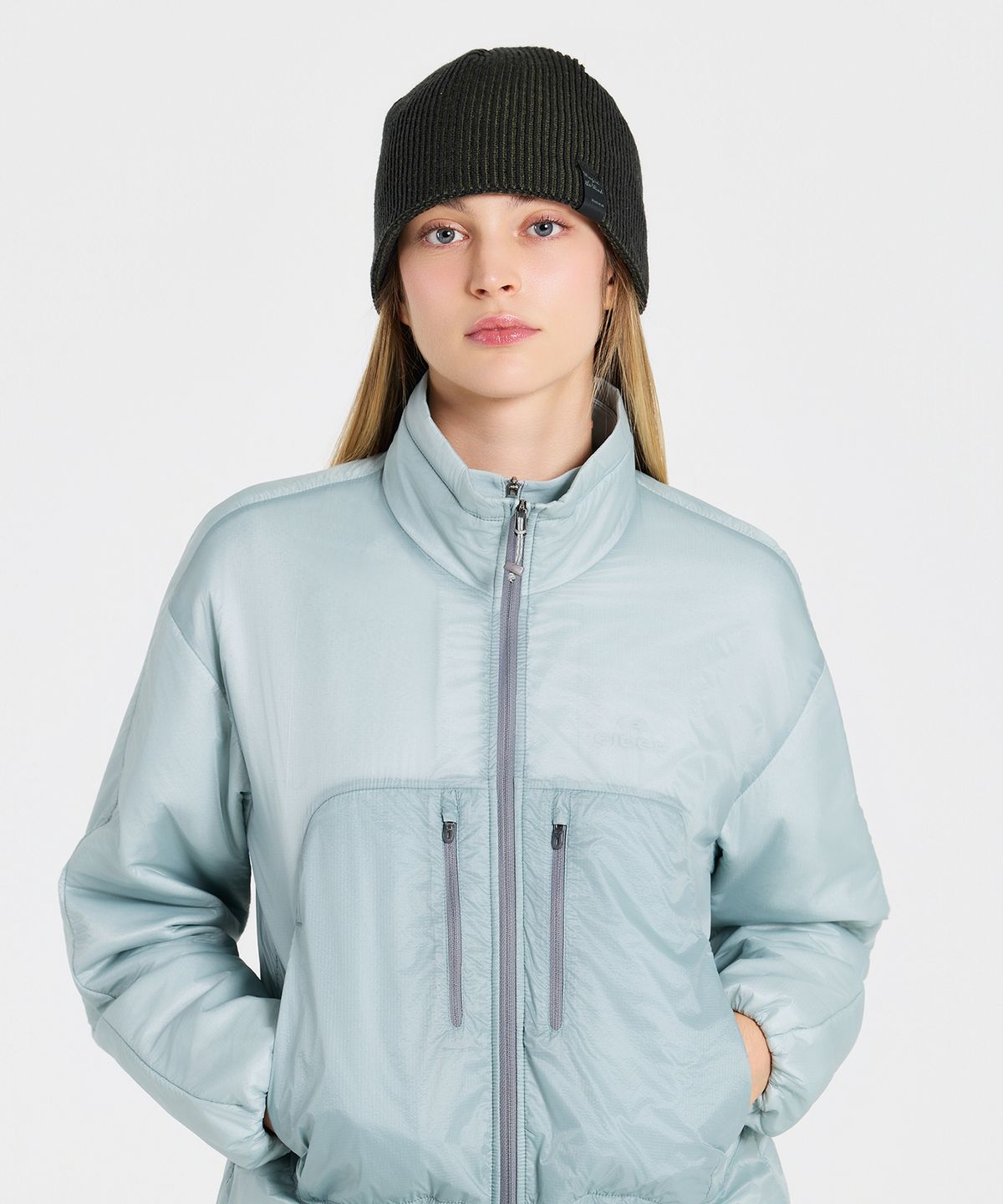 아이더(EIDER) 로고 그래픽 비니_Black