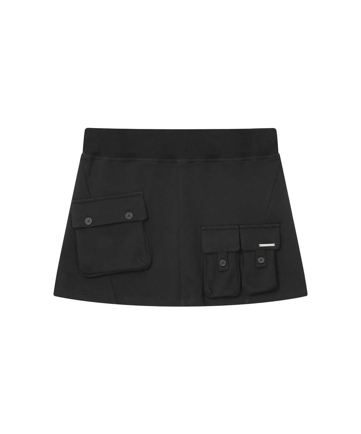 미세키서울(MISEKI SEOUL) Multi pocket mini skirt BLACK