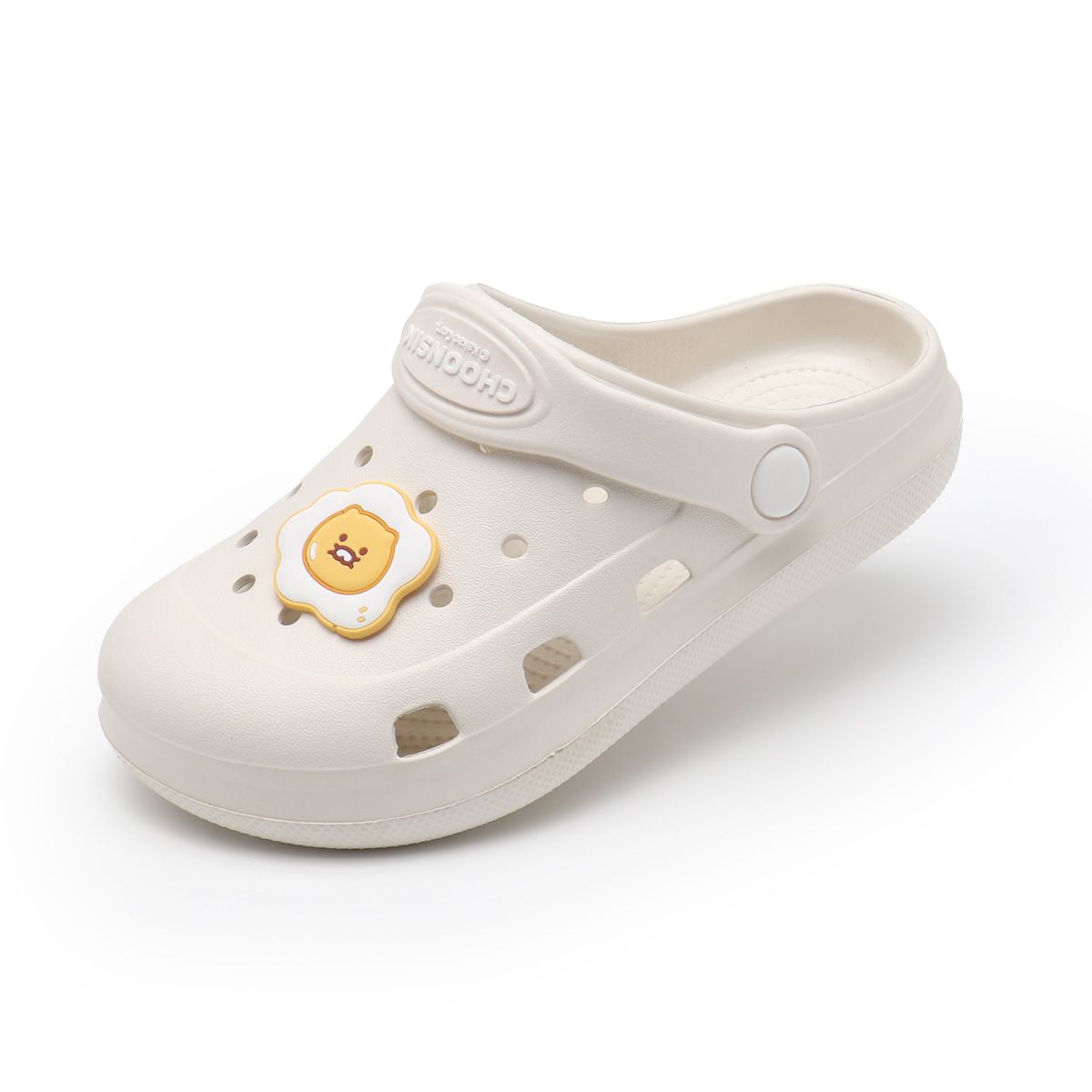 카카오프렌즈 슈즈(KAKAO FRIENDS SHOES) 춘식이 굿모닝 파크 샌들 [아이보리]