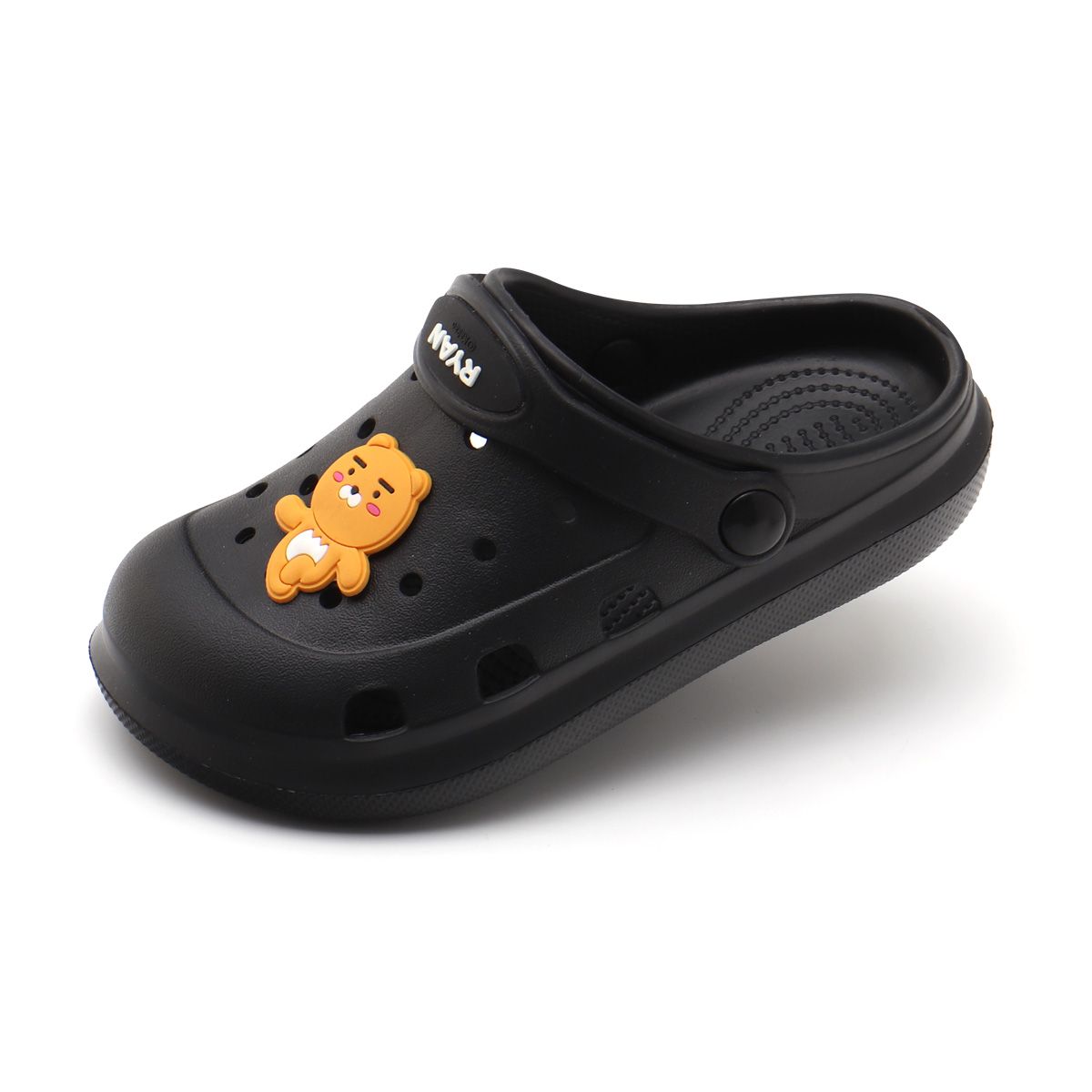 카카오프렌즈 슈즈(KAKAO FRIENDS SHOES) 파크 샌들 라이언 [블랙]