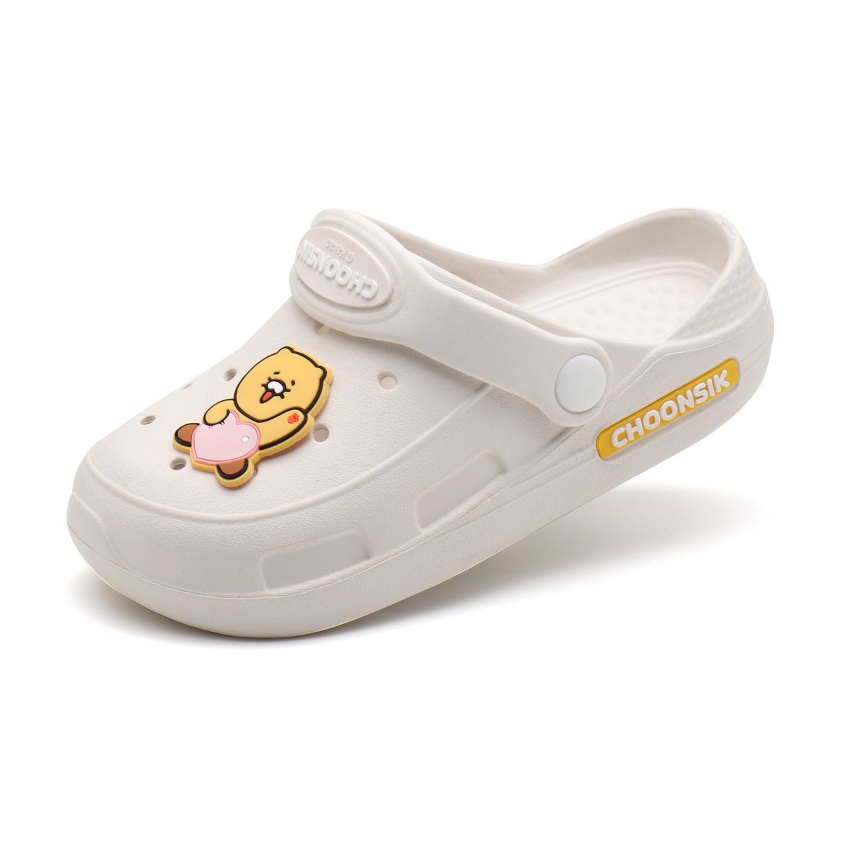 카카오프렌즈 슈즈(KAKAO FRIENDS SHOES) 춘식이 통통 샌들 하트 [아이보리]