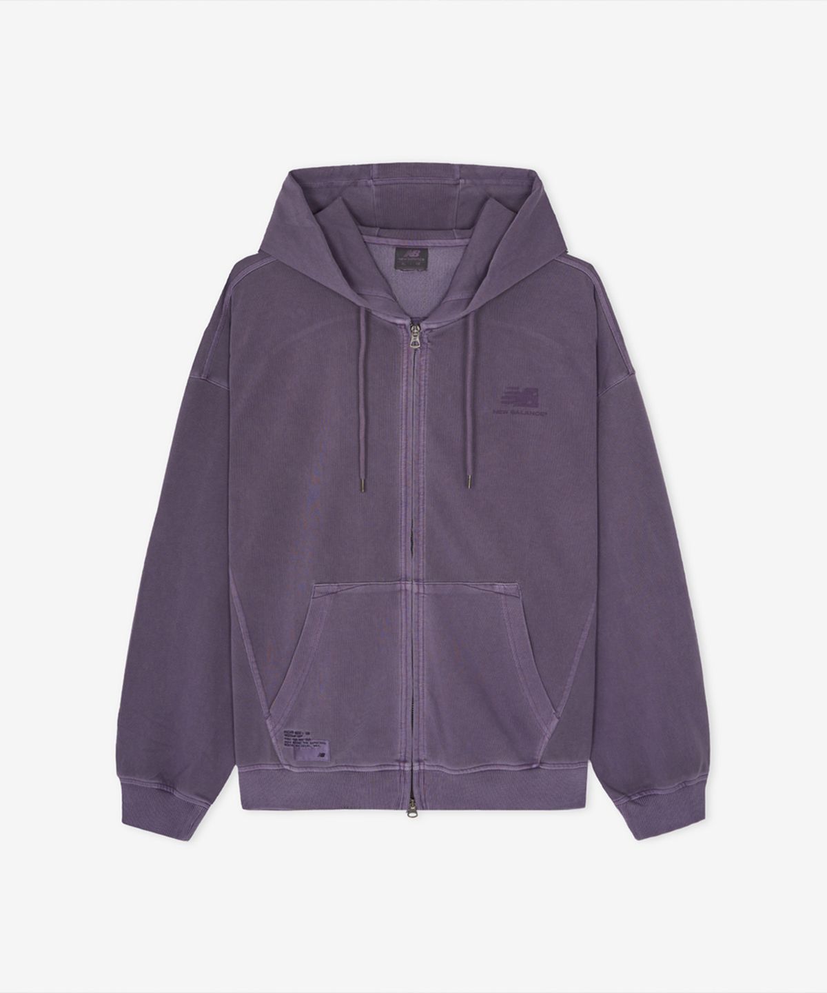 뉴발란스(NEW BALANCE) NBMDG31833 / UNI ESCAPE 다잉 후드집업 (PURPLE)