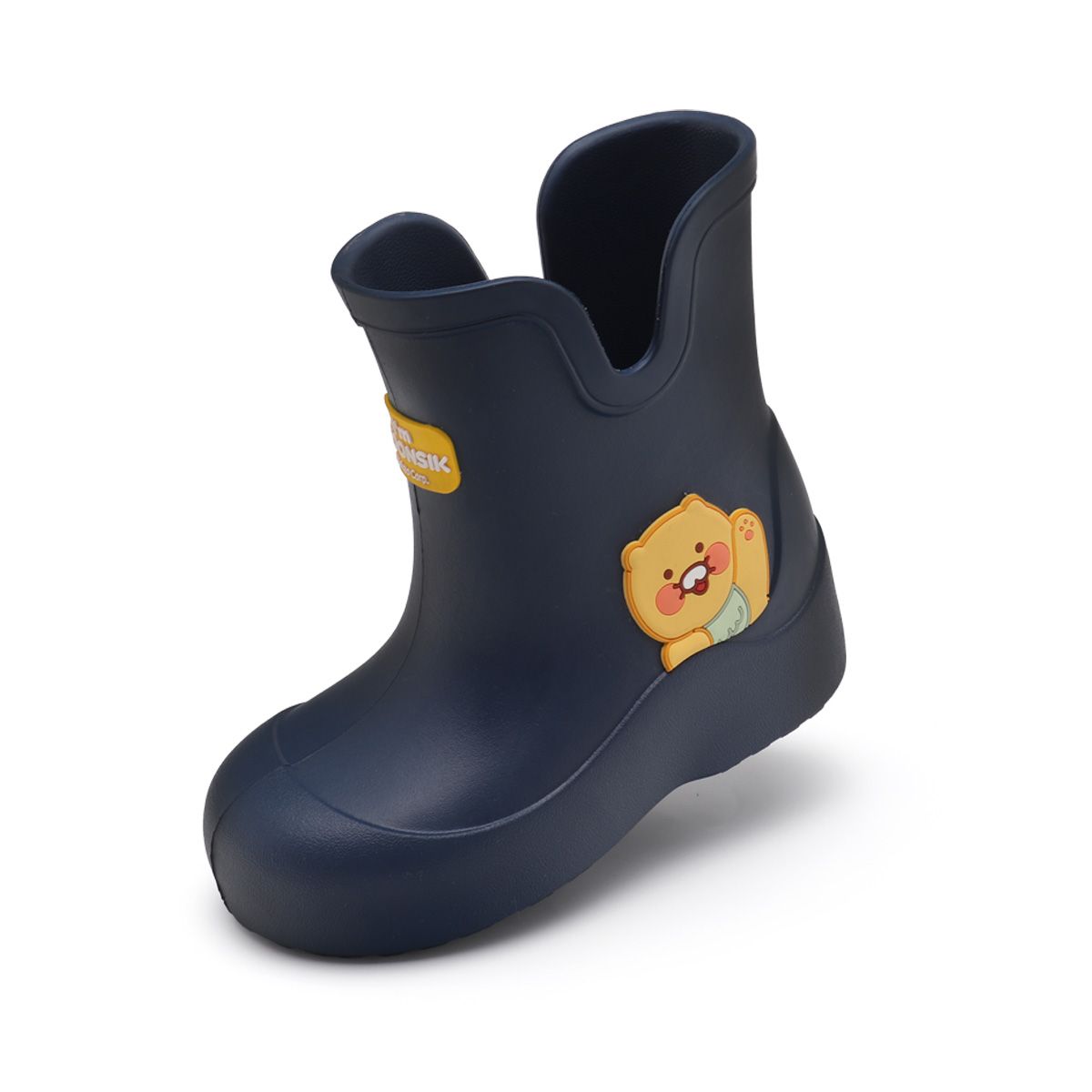 카카오프렌즈 슈즈(KAKAO FRIENDS SHOES) 춘식이 굿모닝 레인부츠 [네이비]