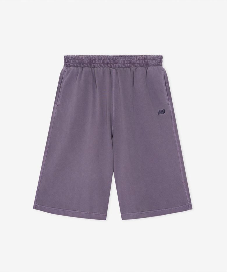 NBNVG31843 / UNI ESCAPE 8부 다잉 버뮤다 스웻쇼츠 (PURPLE)