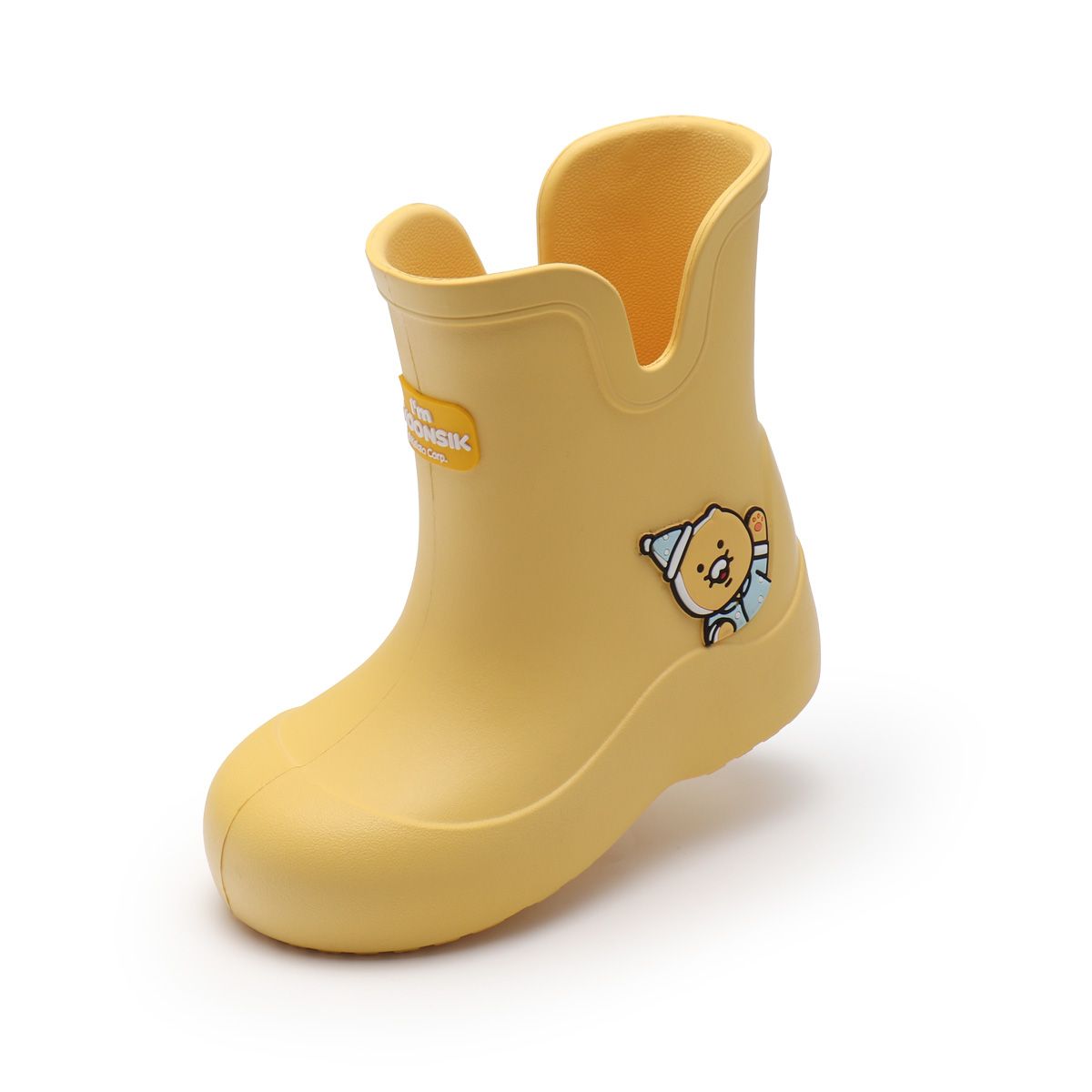 카카오프렌즈 슈즈(KAKAO FRIENDS SHOES) 춘식이 굿나잇 레인부츠 [옐로우]