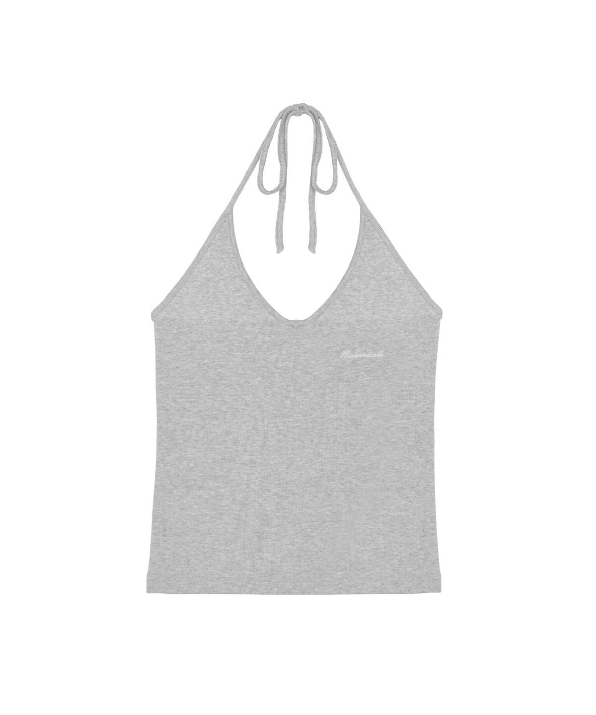 닉앤니콜(NICK&NICOLE) STRING HALTER NECK_GRAY