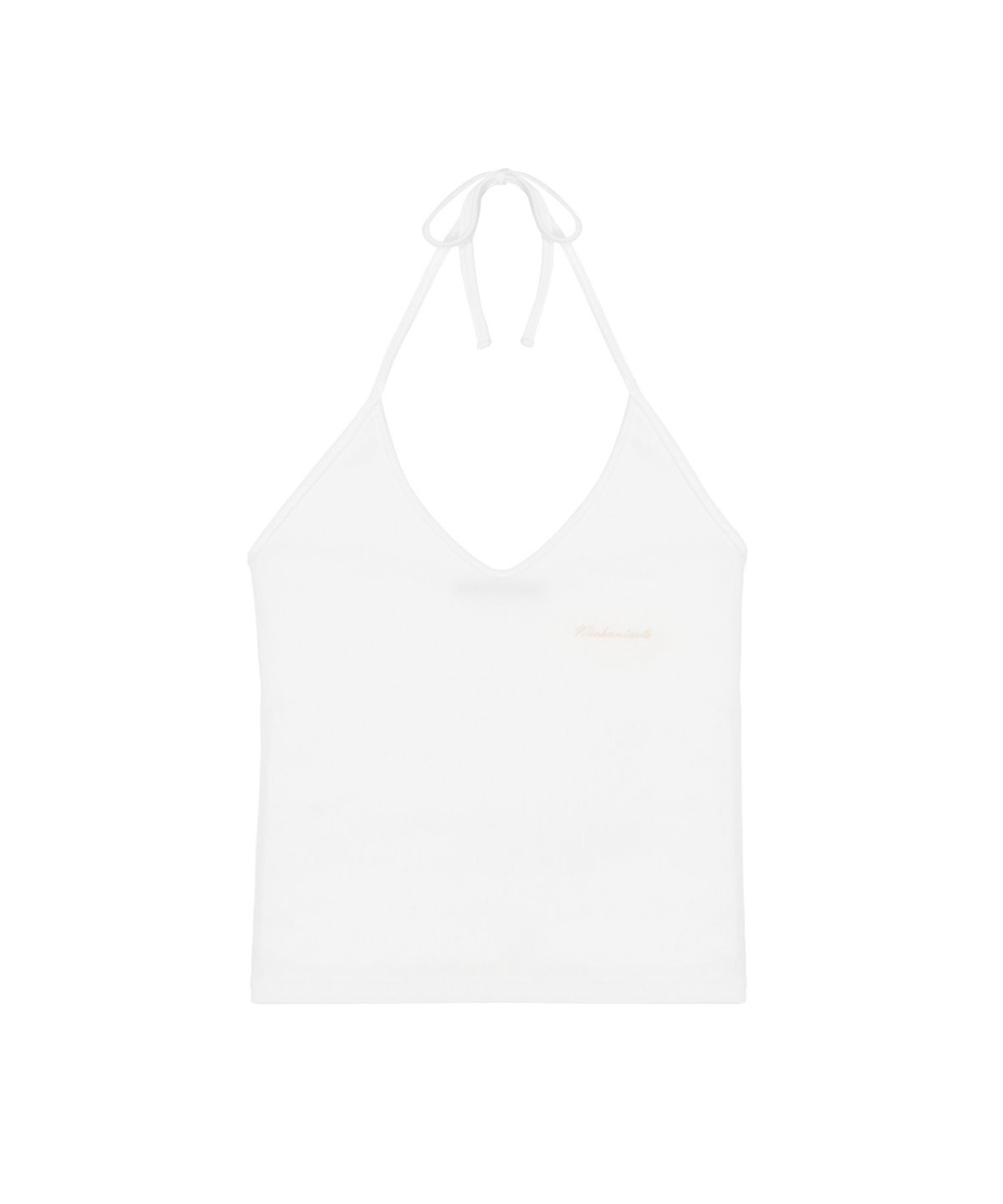닉앤니콜(NICK&NICOLE) STRING HALTER NECK_IVORY