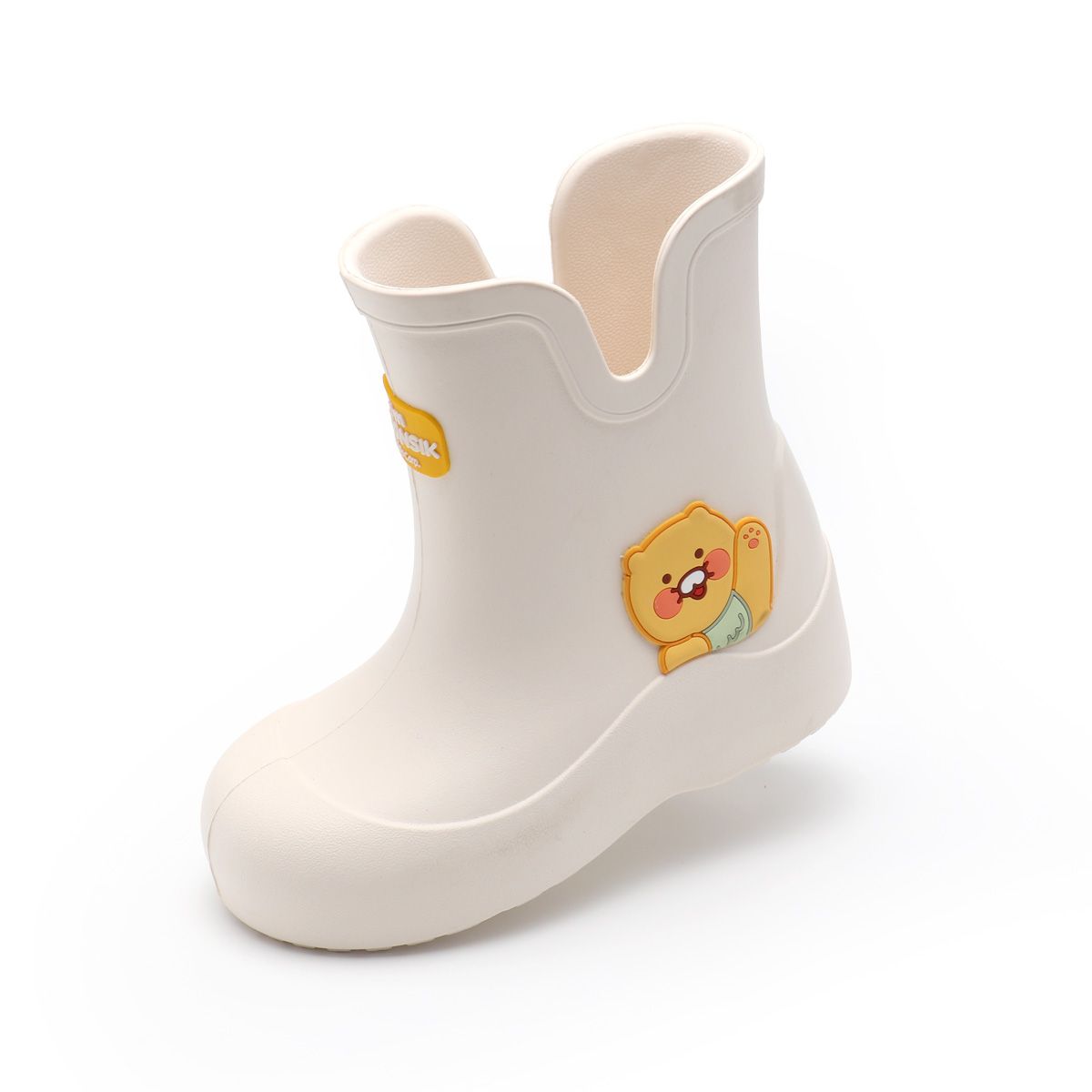 카카오프렌즈 슈즈(KAKAO FRIENDS SHOES) 춘식이 굿모닝 레인부츠 [아이보리]