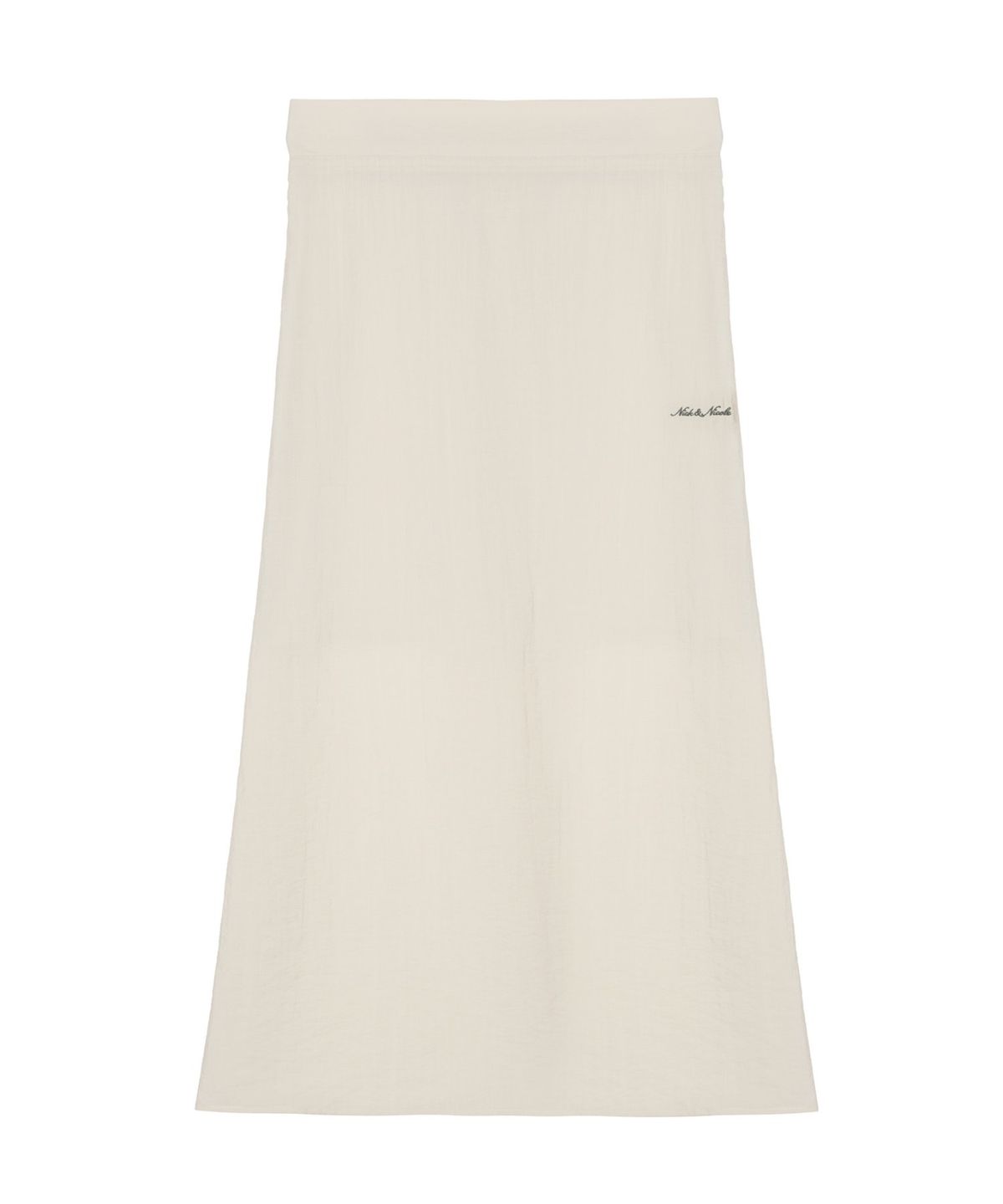 닉앤니콜(NICK&NICOLE) LIGHTWEIGHT LONG SKIRT_BEIGE