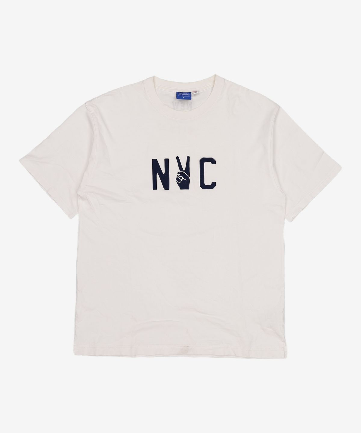 컬럼비아 유니버시티(COLUMBIA UNIVERSITY) VICTORY NYC LOGO S/S T-SHIRTS 화이트 L