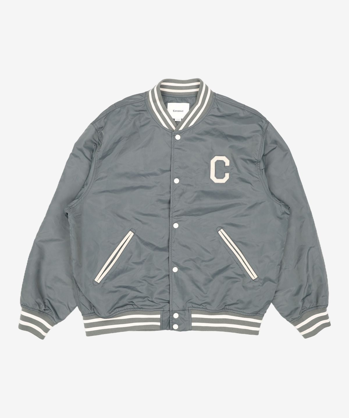 커버낫(COVERNAT) C 로고 바시티 Khaki XL
