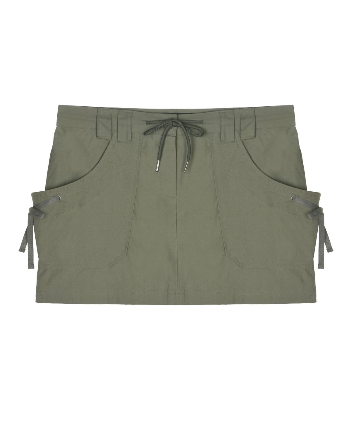 닉앤니콜(NICK&NICOLE) CARGO POCKET MINI SKIRT_KHAKI