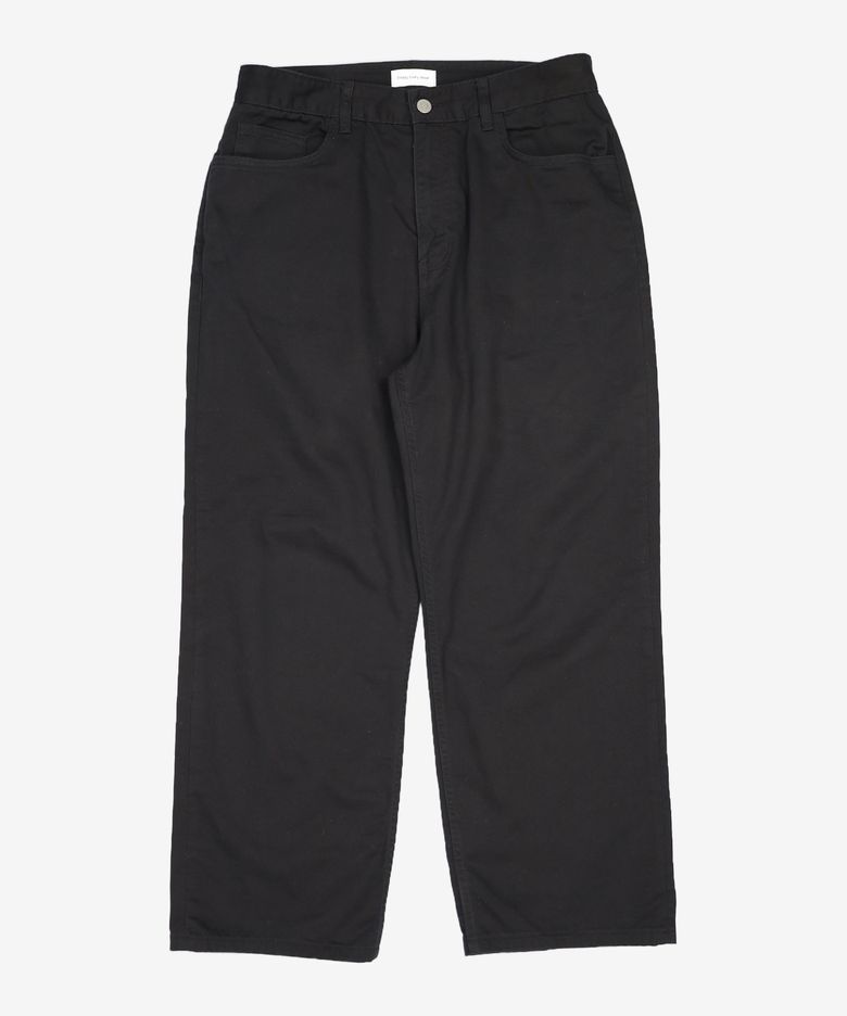 Wide Straight Corduroy Pants (Cream) 2