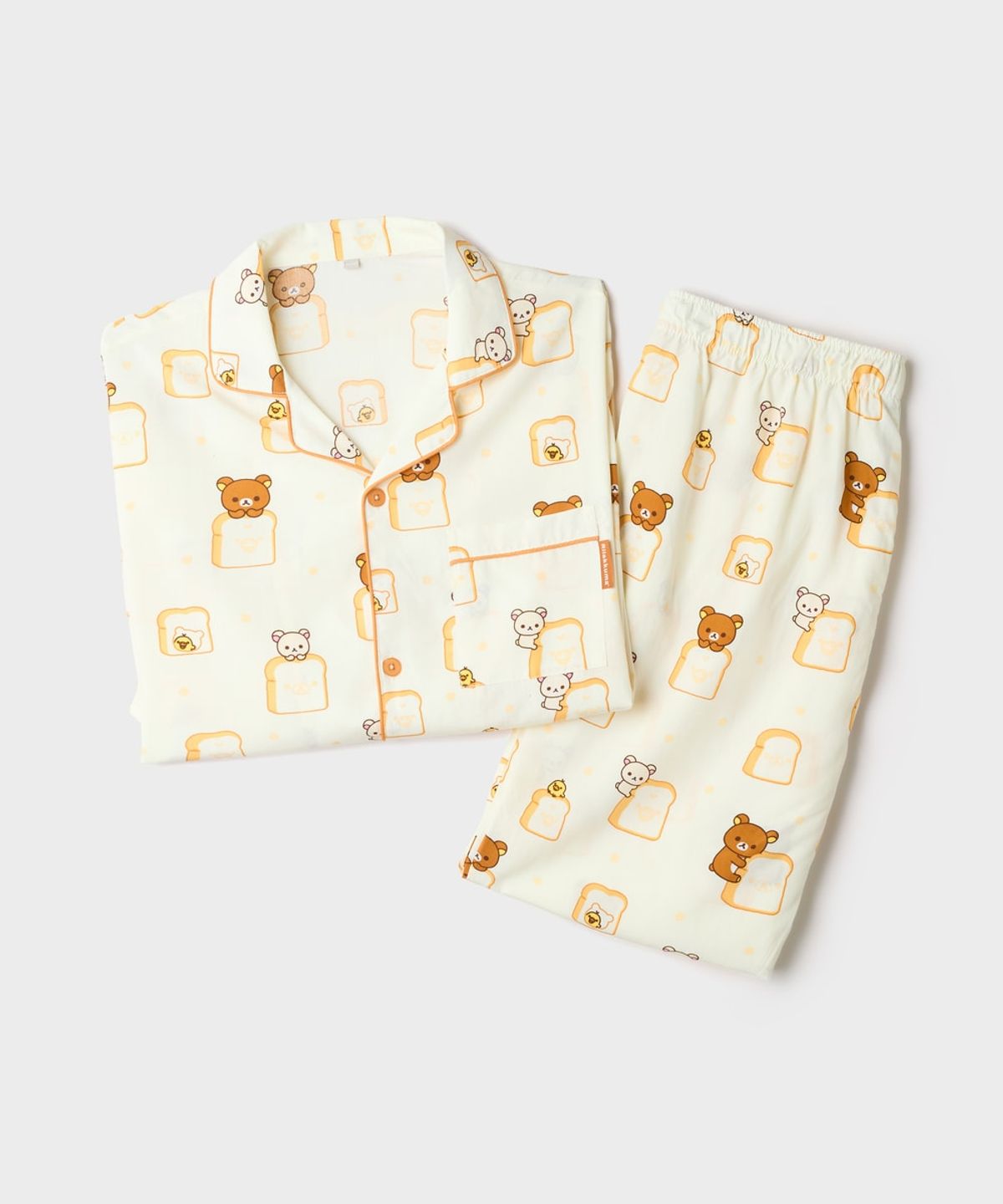 스파오(SPAO) [리락쿠마] 긴팔 파자마(Ivory)_SPPPG49U06