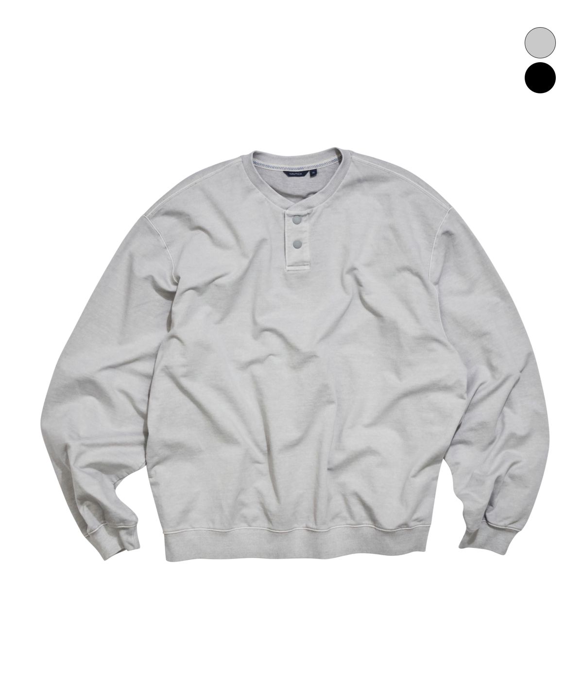 노티카(NAUTICA) 헨리넥 스웨트셔츠(2colors) NSW5986