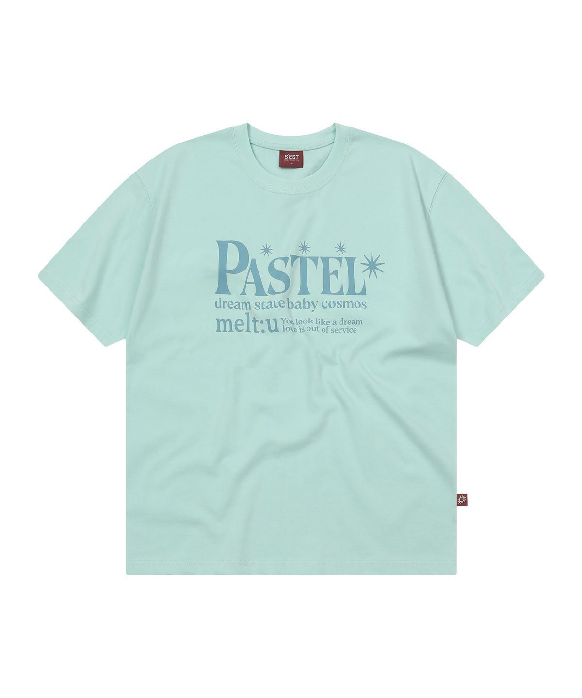 에스이에스티(S'EST) Pastel T-shirts Mint