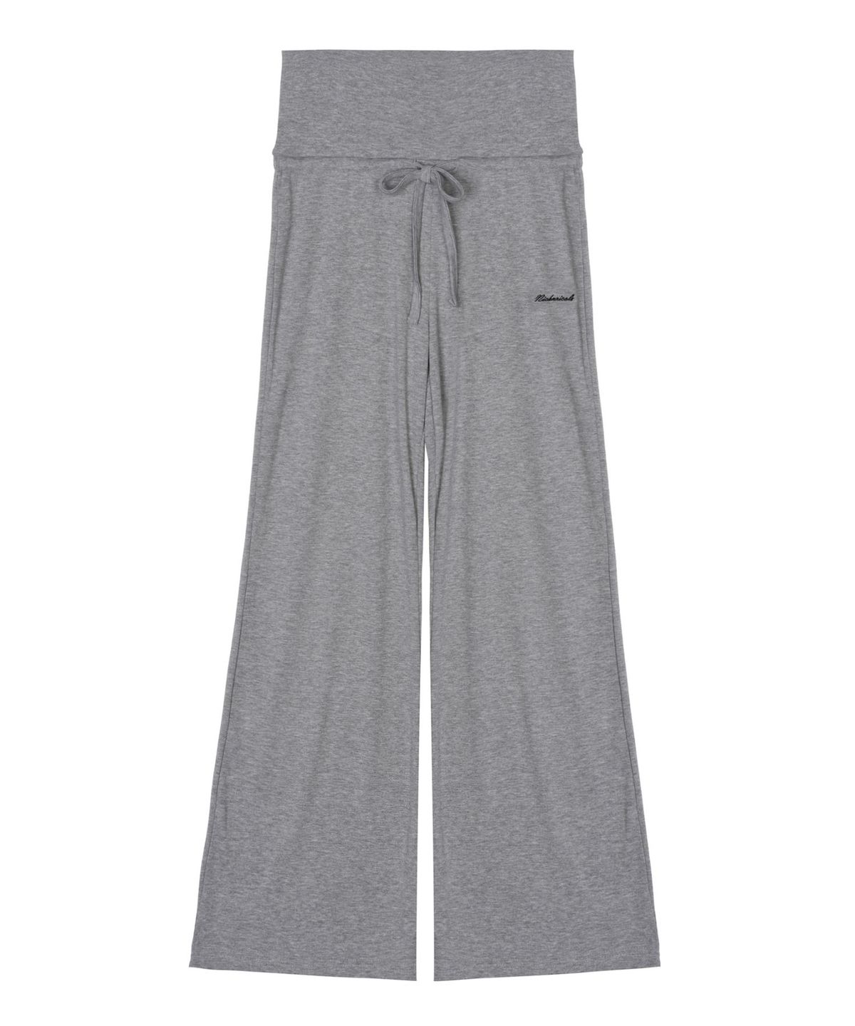 닉앤니콜(NICK&NICOLE) FOLD WIDE PANTS_GRAY