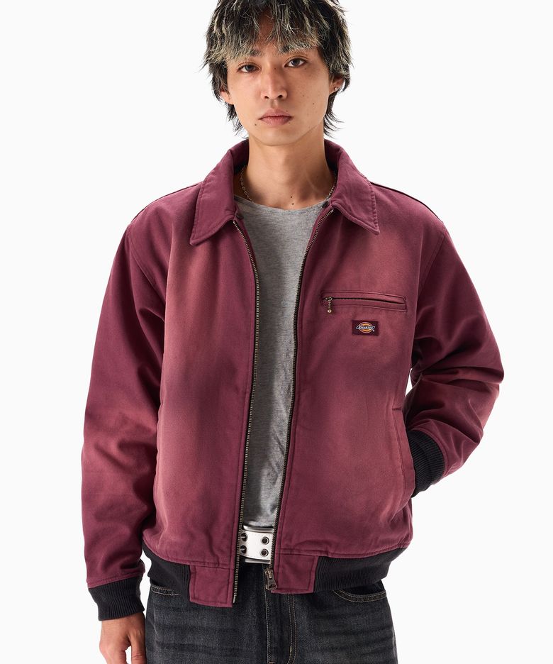시어링 페인터 재킷 Burgundy