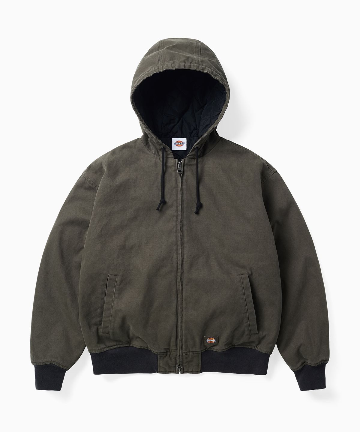 디키즈(DICKIES) 덕 캔버스 후디 재킷 Moss Green