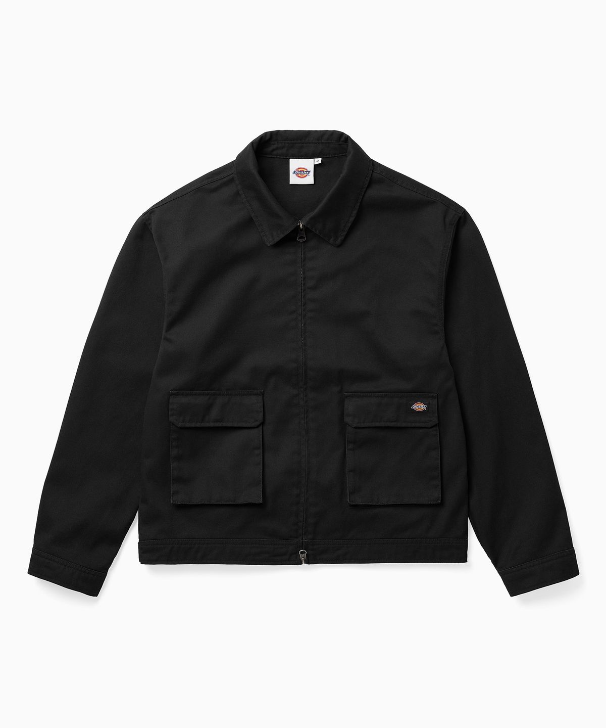 디키즈(DICKIES) 워시드 트러커 재킷 Black