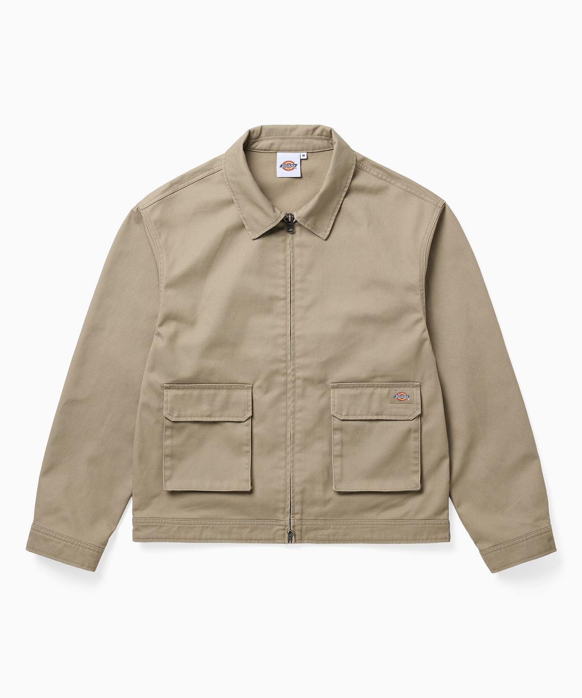 디키즈(DICKIES) 워시드 트러커 재킷 Khaki