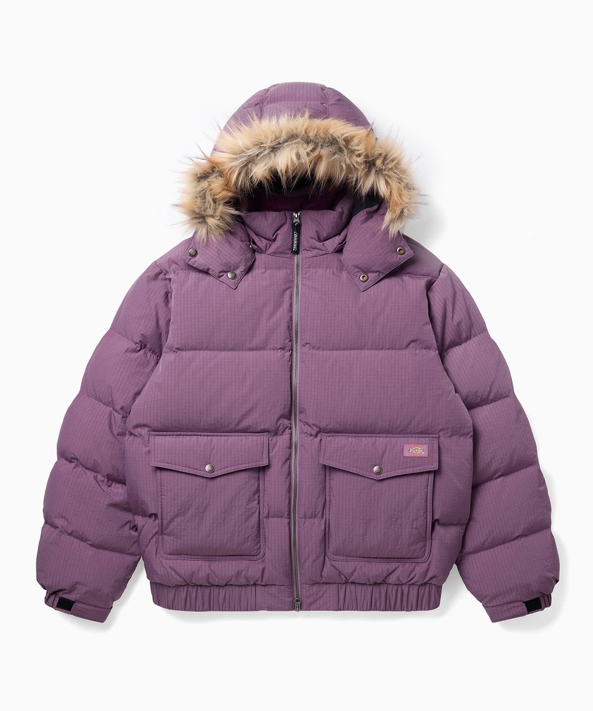 디키즈(DICKIES) 퍼 후디드 헤비 다운 재킷 Burgundy