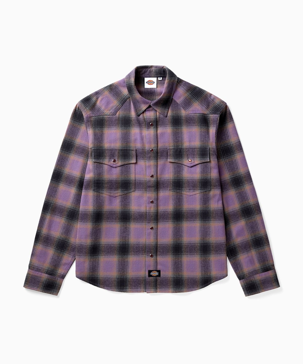 디키즈(DICKIES) 웨스턴 플라넬 셔츠 Purple