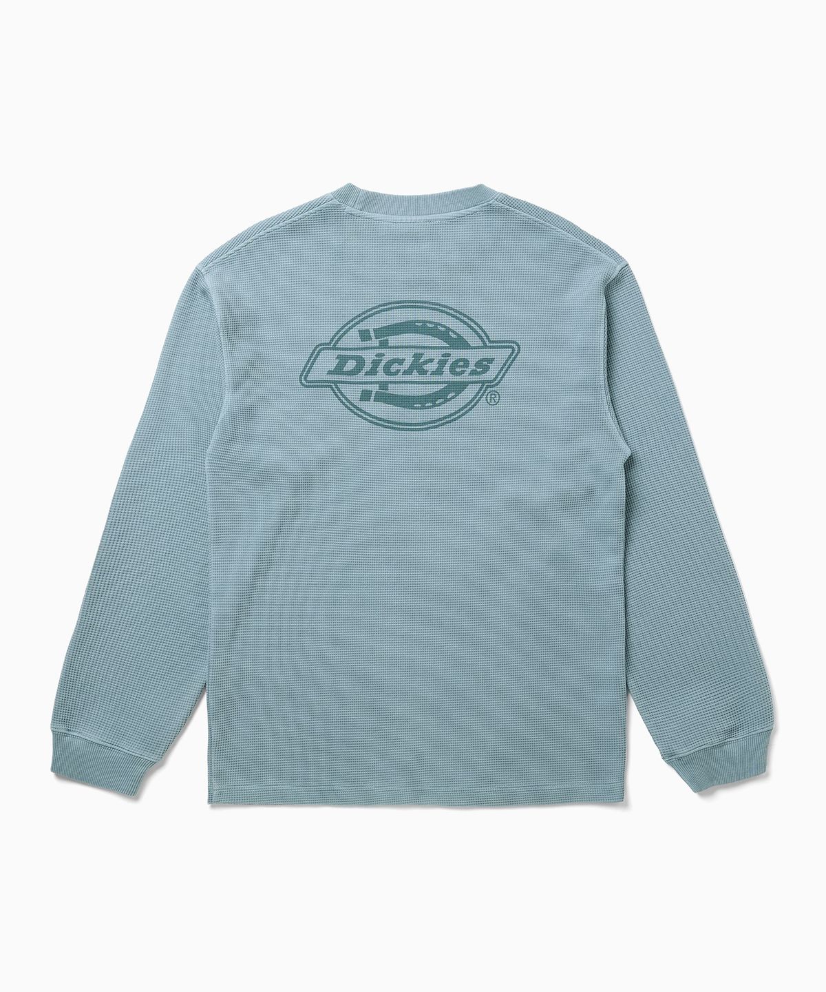 디키즈(DICKIES) 백 모노 로고 와플 롱슬리브 Mint