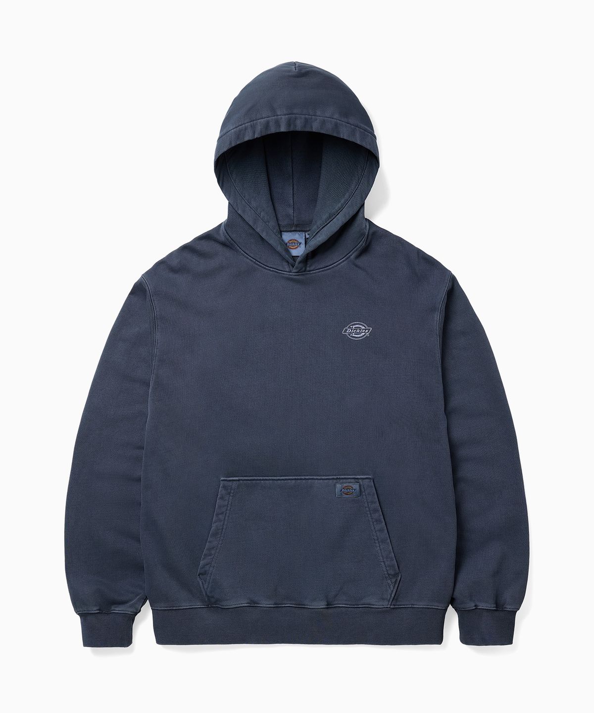 디키즈(DICKIES) 가먼트 다이드 크롭 후디 Charcoal