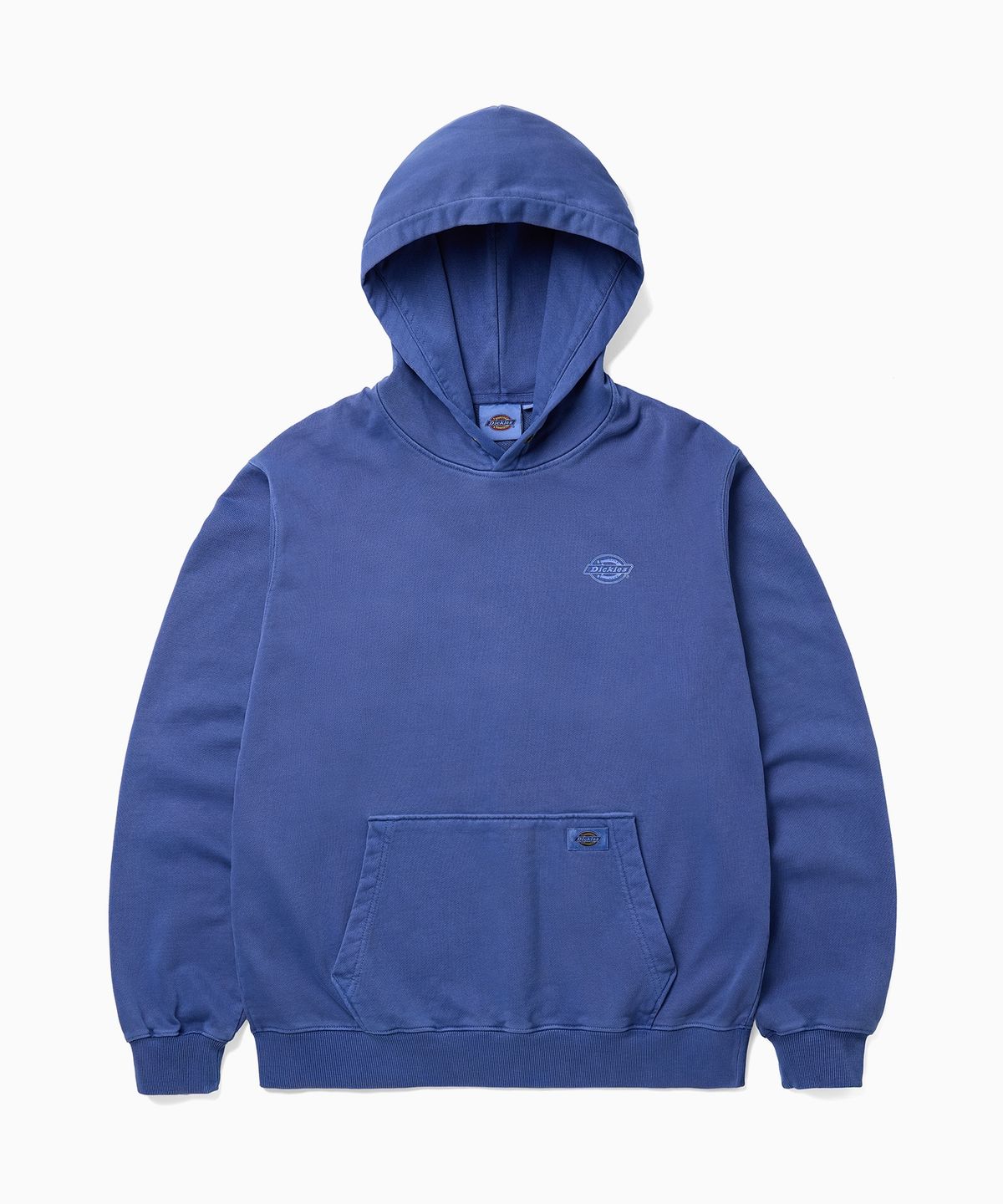 디키즈(DICKIES) 가먼트 다이드 크롭 후디 Purple