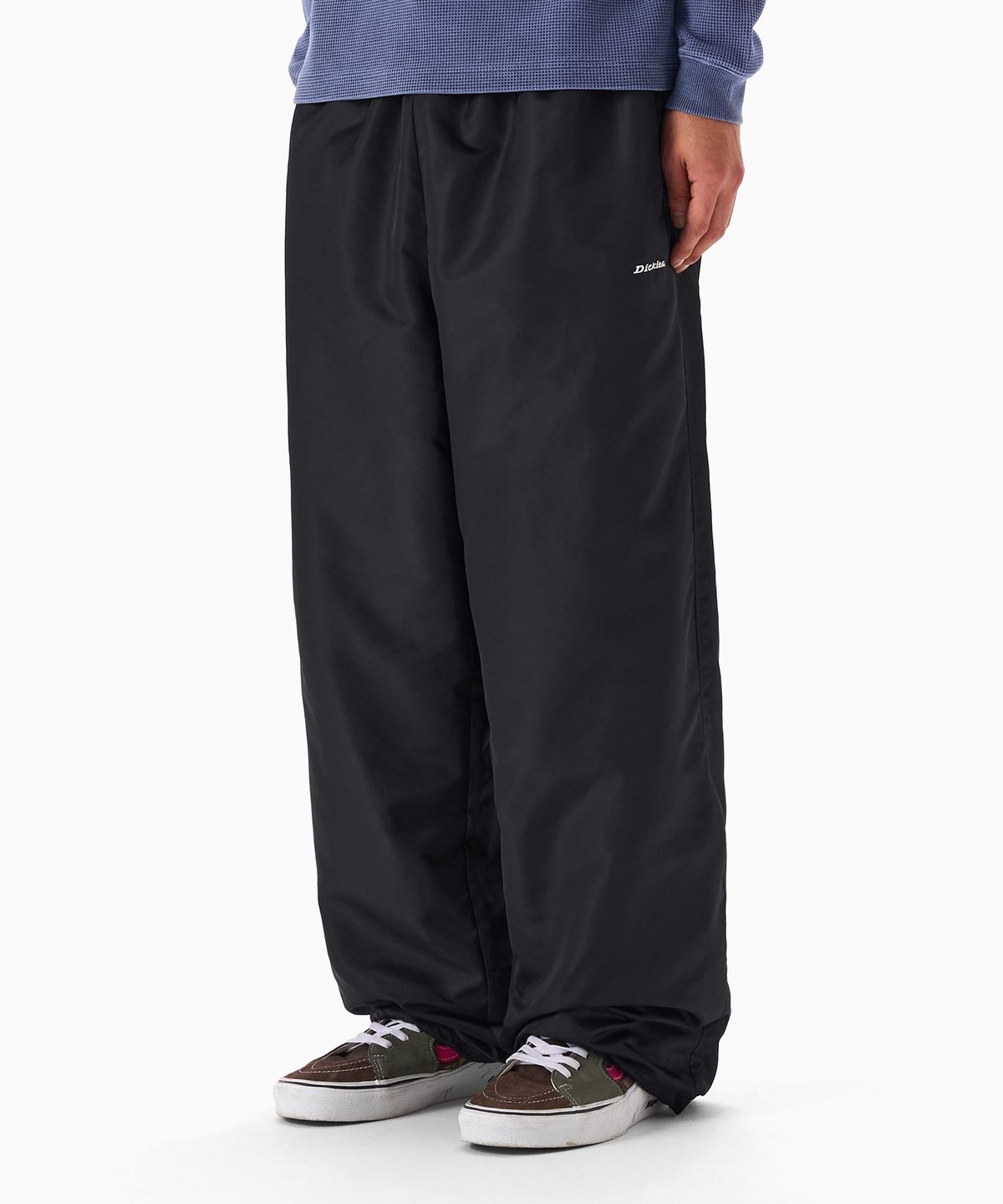 디키즈(DICKIES) 헤비 나일론 트랙 팬츠 Black