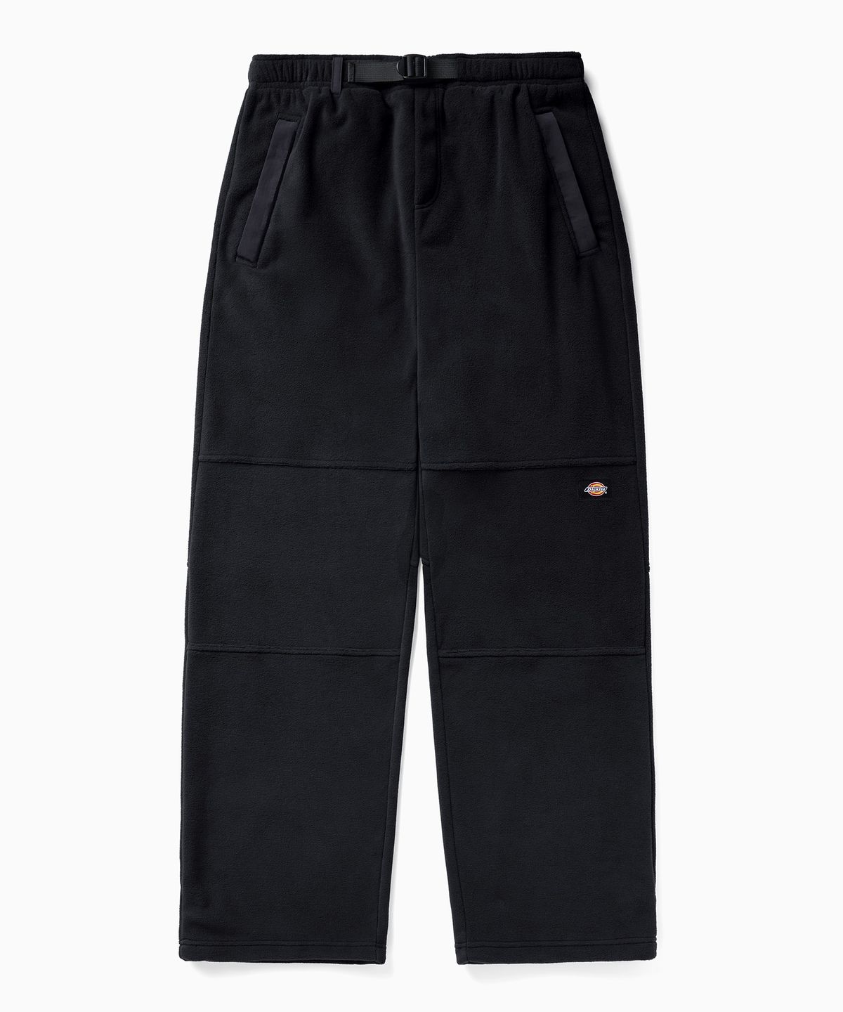 디키즈(DICKIES) 폴라텍 플리스 더블니 팬츠 Black