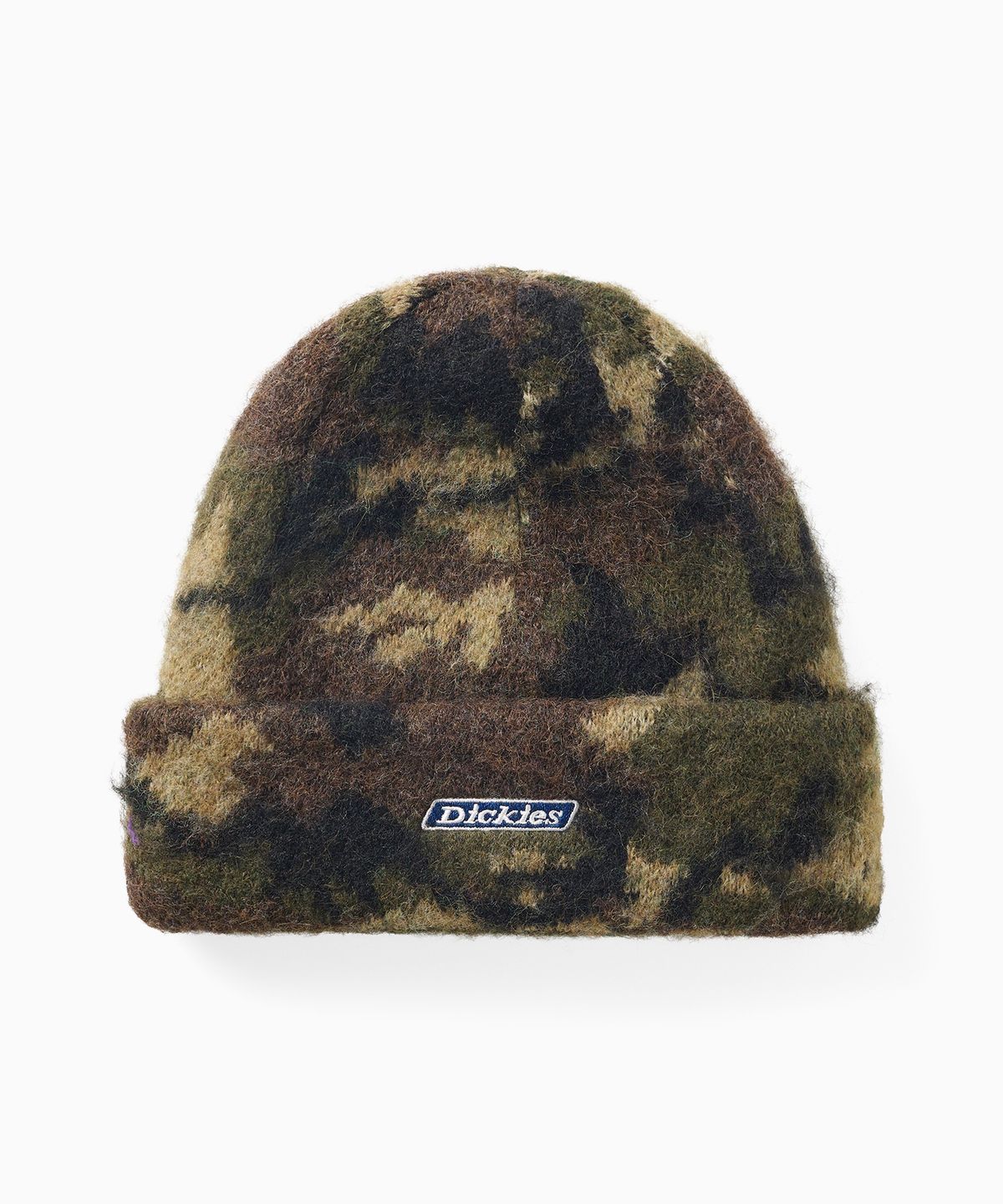 디키즈(DICKIES) 헤어리 배너 로고 비니 Camo