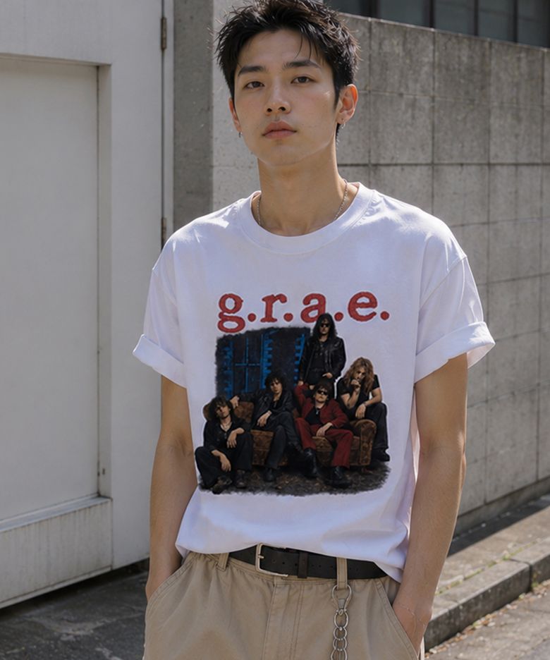 [ODNR UNISEX]5 Guys 반팔 티셔츠_WHITE