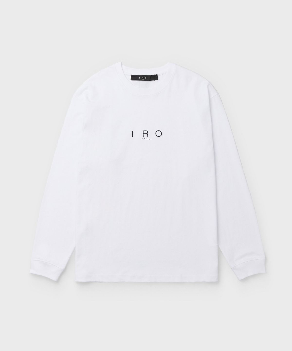 이로(IRO) Jaspe 로고자수 긴팔 티셔츠 IQTAA26701WHX