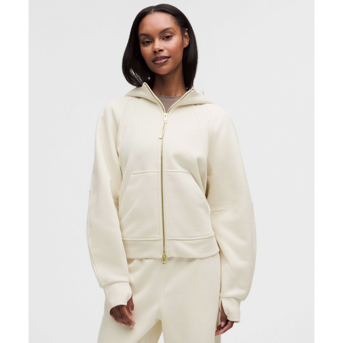 룰루레몬(LULULEMON) 스쿠바 에볼브 풀집 후디  LTIV GOLD