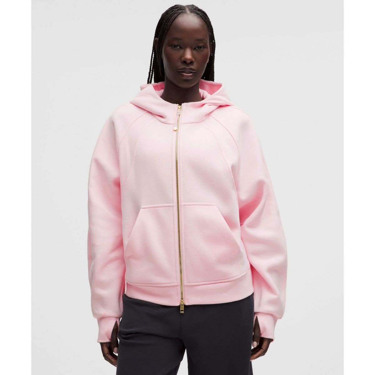 룰루레몬(LULULEMON) 스쿠바 에볼브 풀집 후디  PIAR GOLD