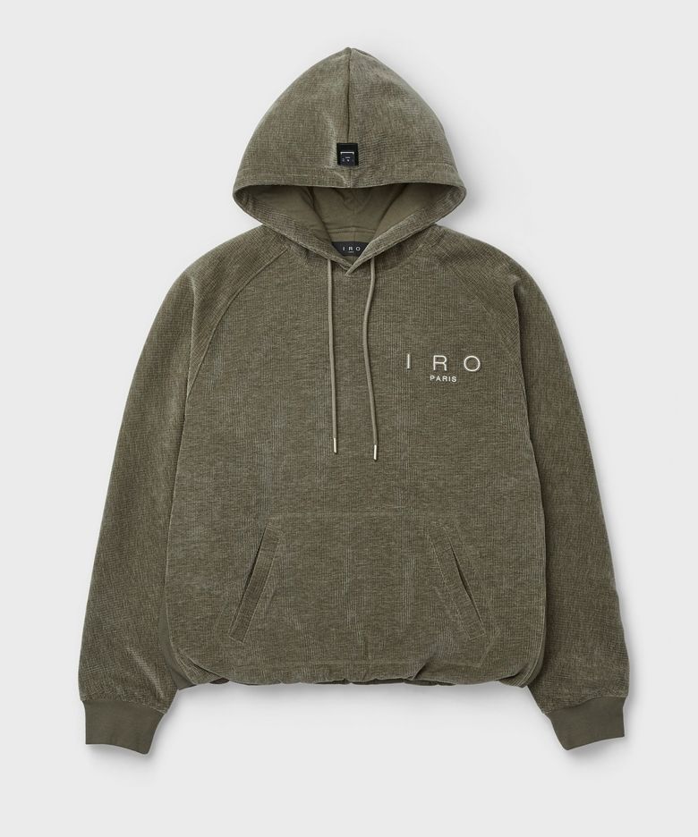Capuche 벨루어 후드 티셔츠 IQTSA26785BEX