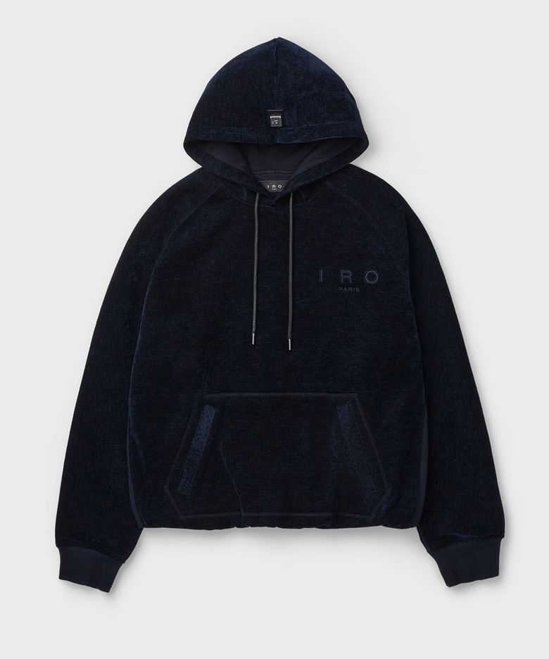 Capuche 벨루어 후드 티셔츠 IQTSA26785BKX