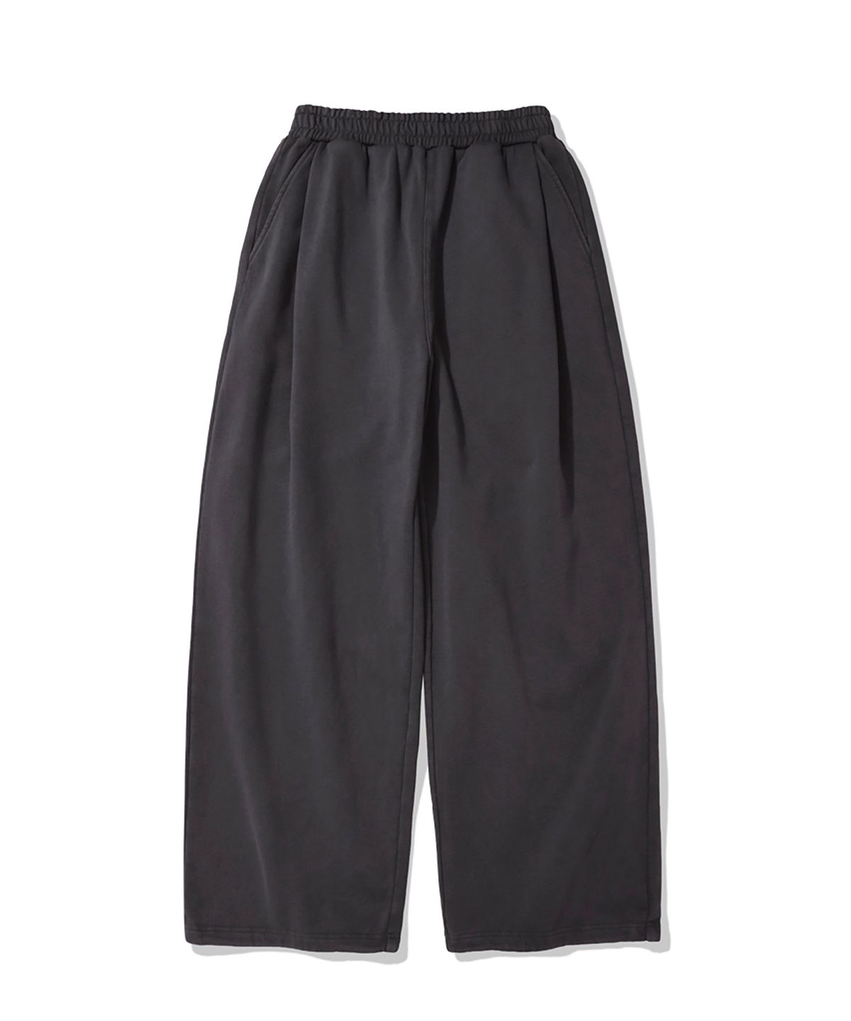 카네이테이(KANEITEI) PIGMENT DAMAGE SWEAT PANTS (CHARCOAL)
