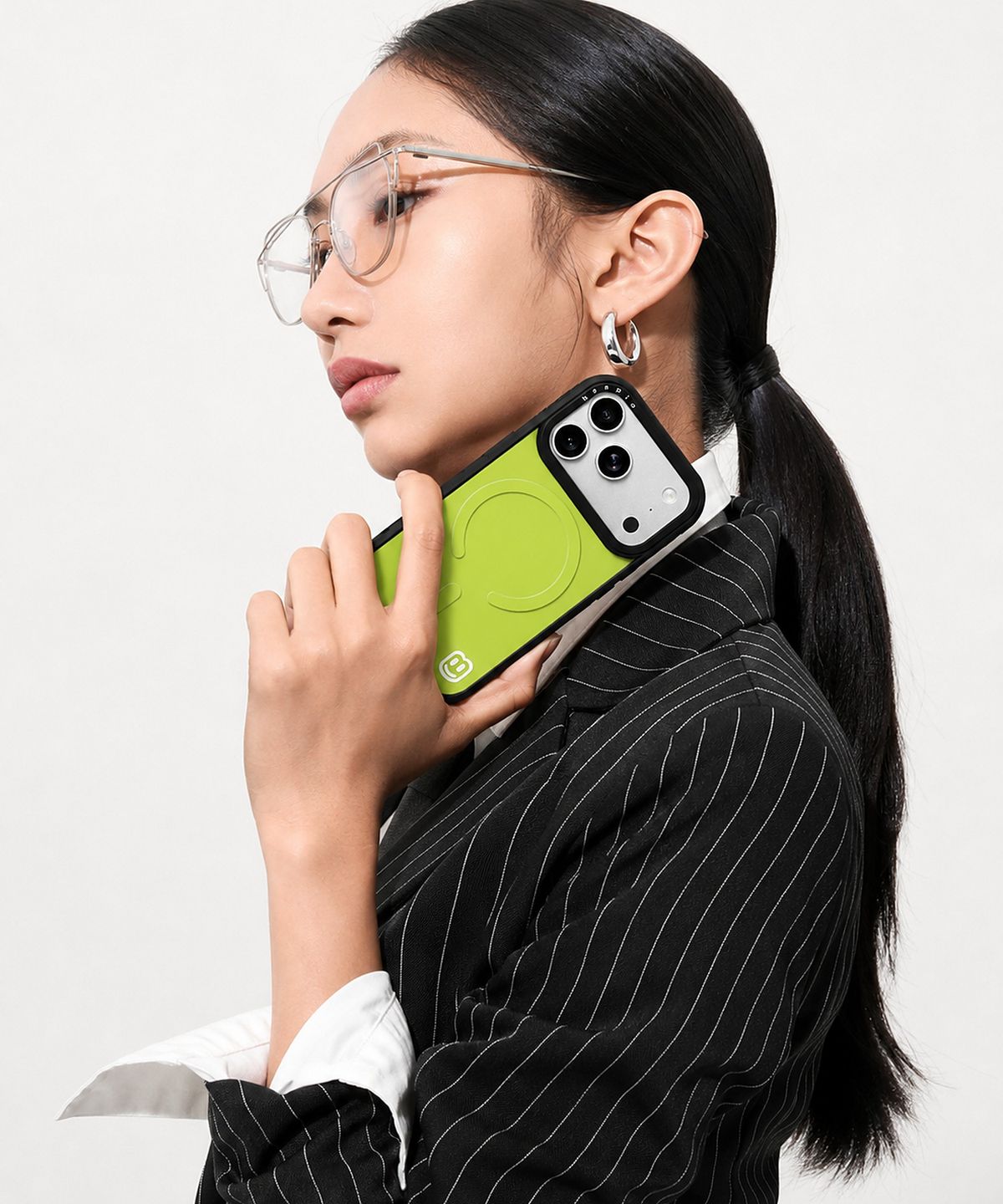 비피오(BEEPIO) Snap Case (Lush Green) iPhone 16/17 Pro/Pro Max 맥세이프 카메라보호 케이스