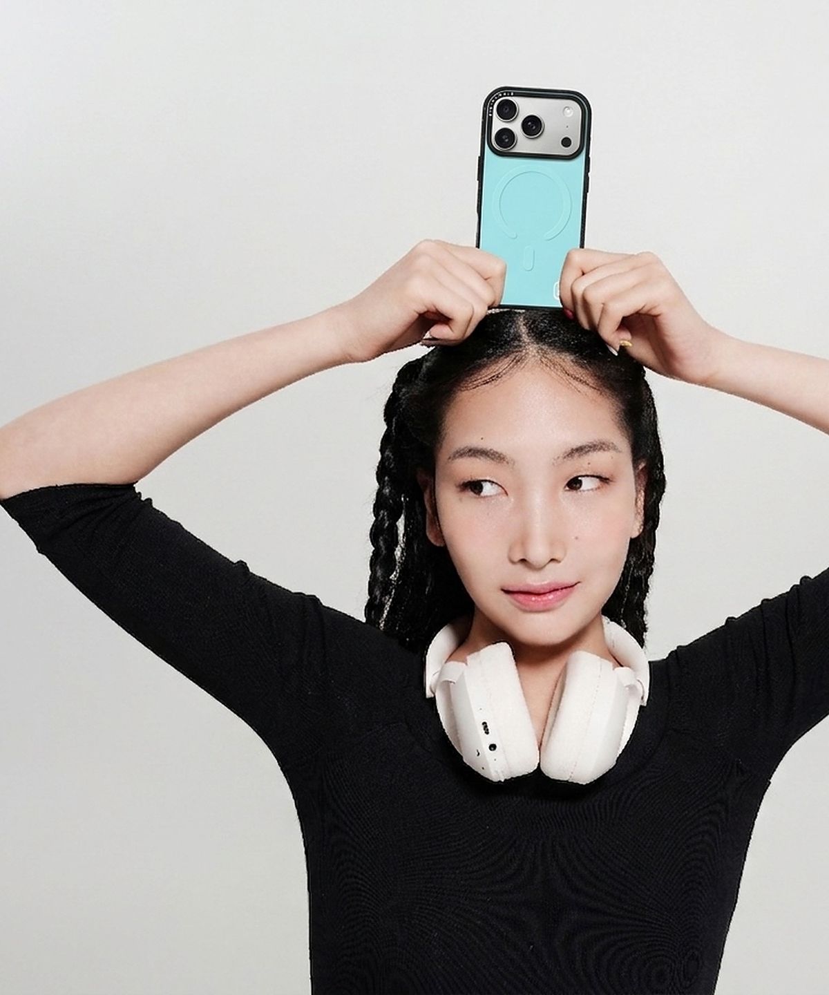 비피오(BEEPIO) Snap Case (Serene Blue) iPhone 16/17 Pro/Pro Max 맥세이프 카메라보호 케이스