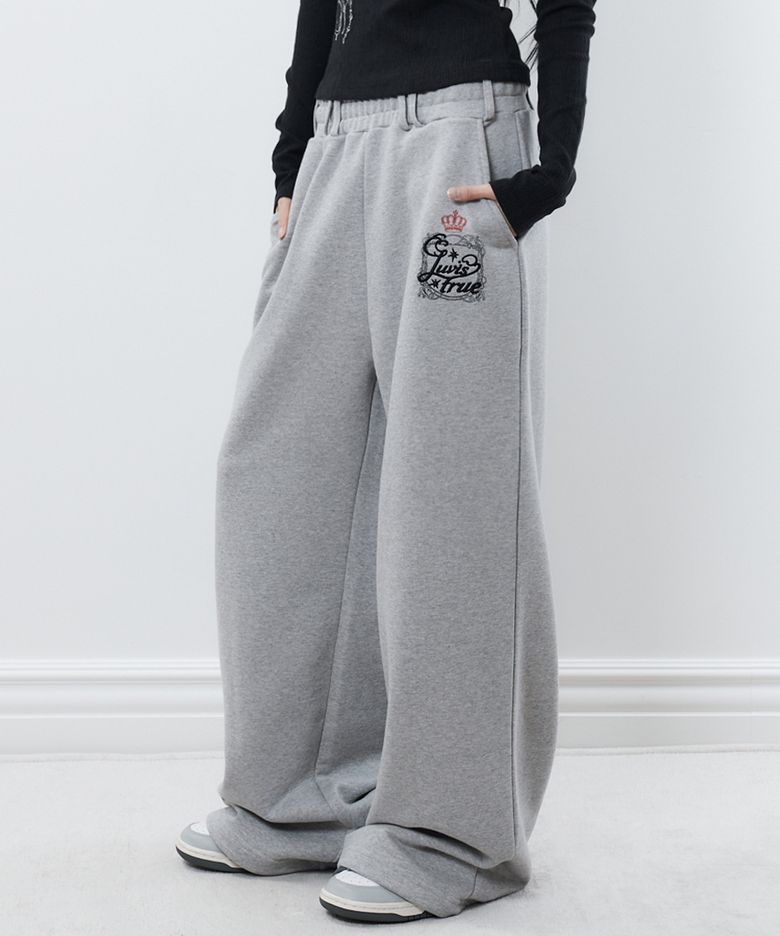 RL LAYERED ANGEL TRAINING PANTS(GRAY)
