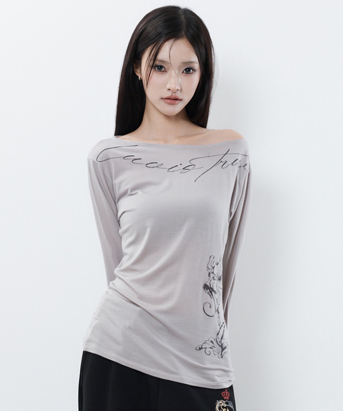 러브이즈트루(LUVISTRUE) RL WING LONG SLEEVE(BEIGE)