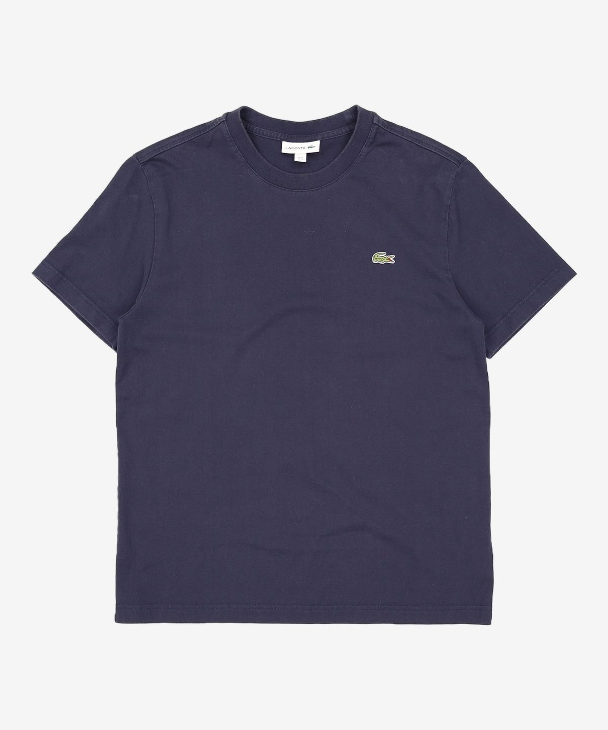 라코스테(LACOSTE) 남성 베이직 크루넥 티셔츠 [다크네이비] M