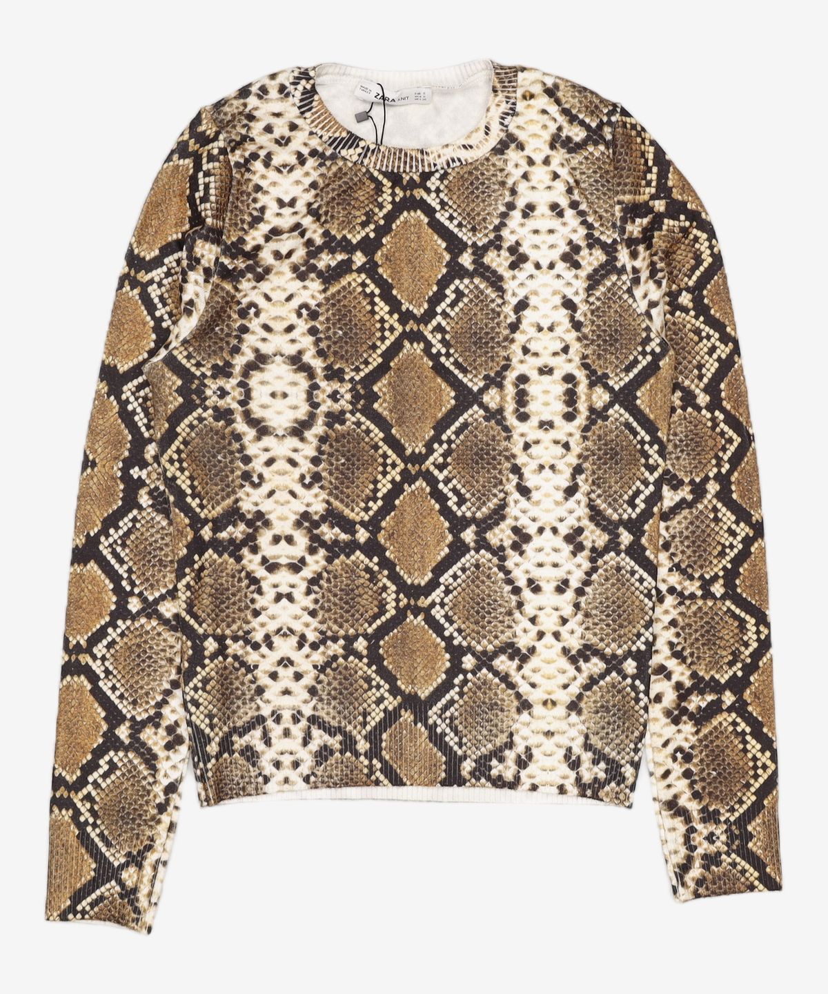 자라 니트(ZARA KNIT) 긴소매 티셔츠 S