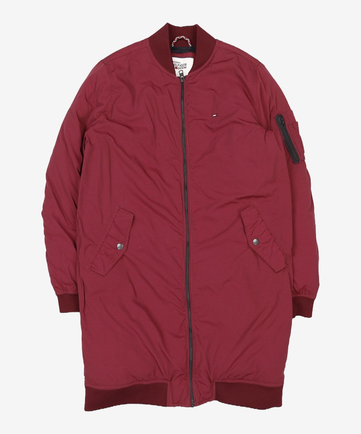 타미힐피거(TOMMY HILFIGER) 항공 점퍼/블루종/MA-1 XS