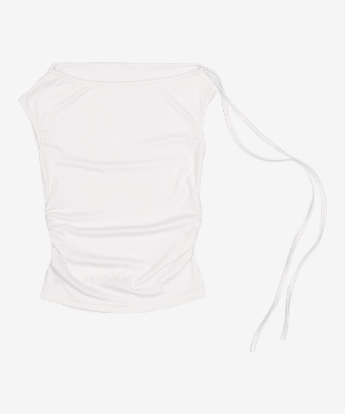 미쏘(MIXXO) 캡소매 타이 티셔츠_MIWHWG61MS FREE